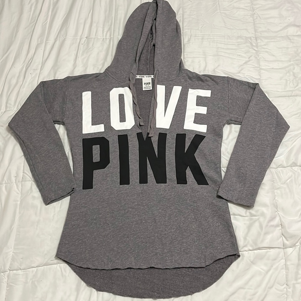 Love pink hoodie